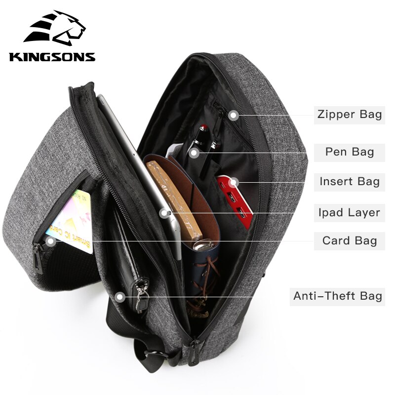 Men Chest Bag With Single Shoulder