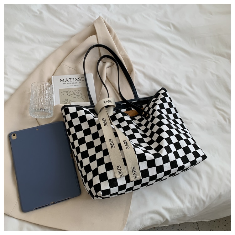 Ladies Handbag Canvas Shopping Bag