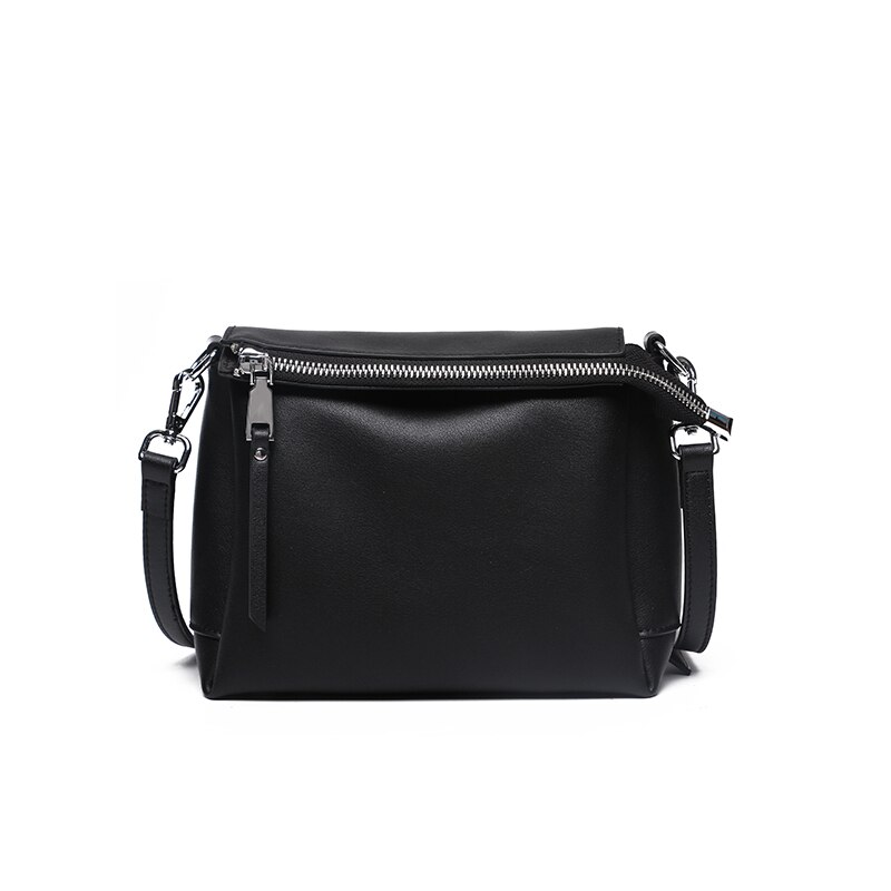 Cow Split Leather Magnetic Envelope Bag