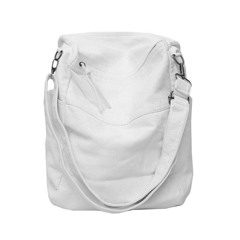 Casual Soft PU Leather Backpack