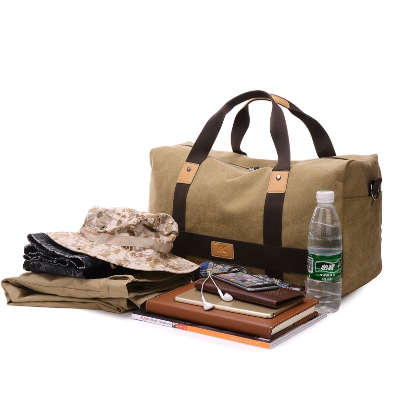 Retro Men Canvas Handbag