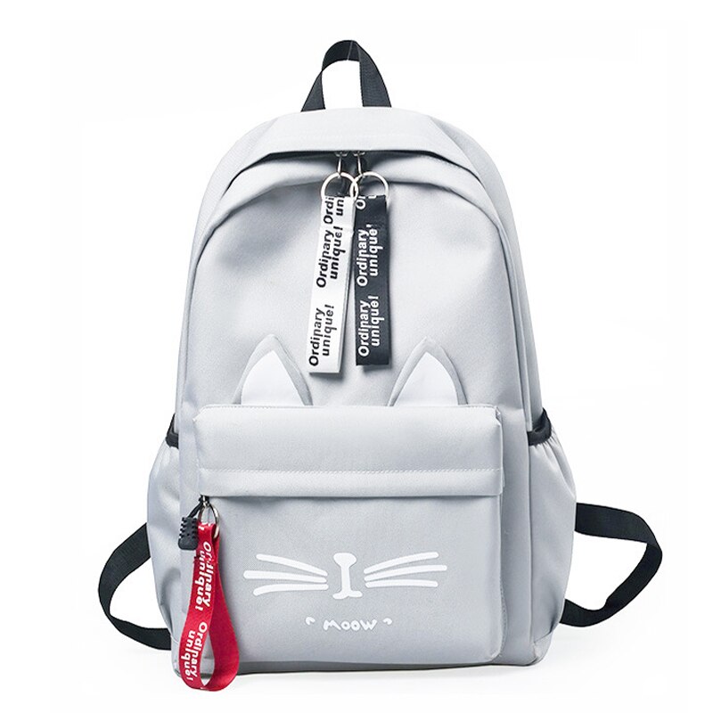 Cute Cartoon Cat Ears School Bag