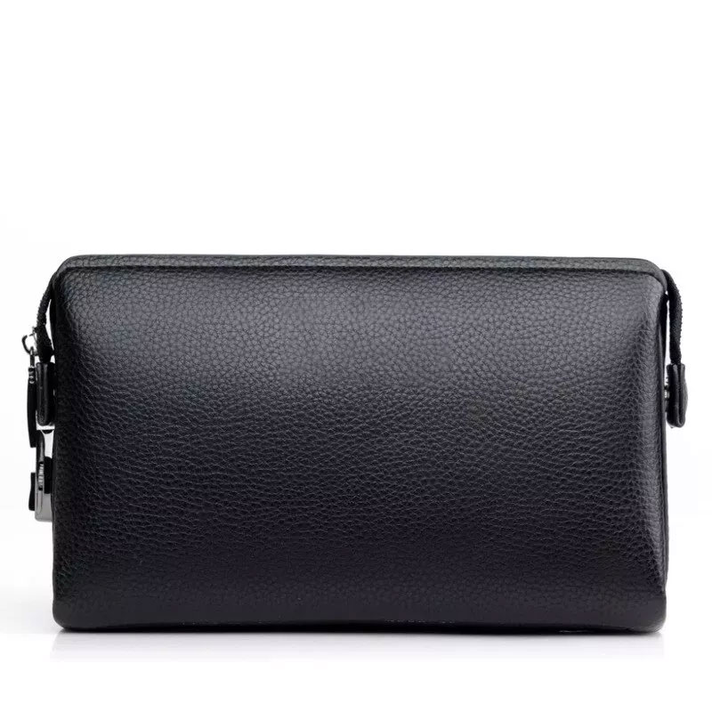 Men Business Zipper Big Purse