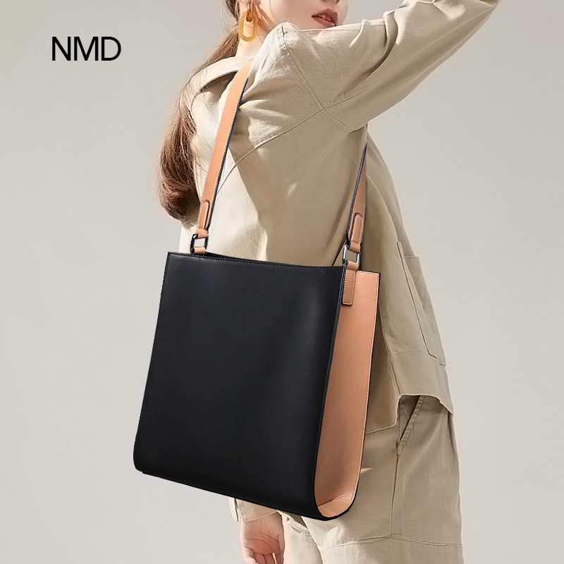 High Quality Leather Square Shoulder Bag