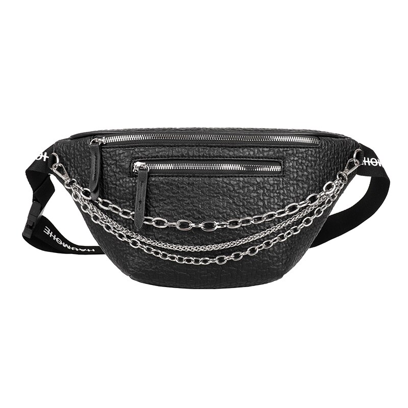 Leather Woman Waist Bag