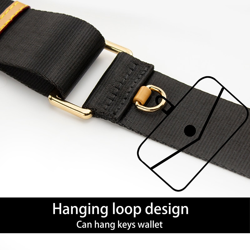 Thicken Leather Adjustable Messenger Strap