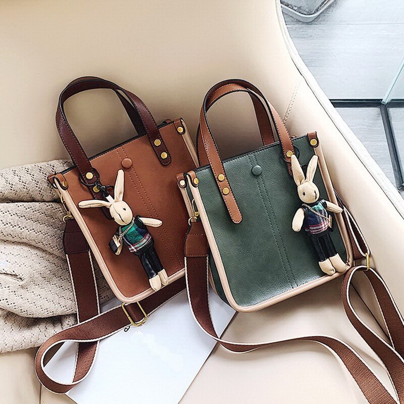 Rabbit Decoration Shoulder Bag