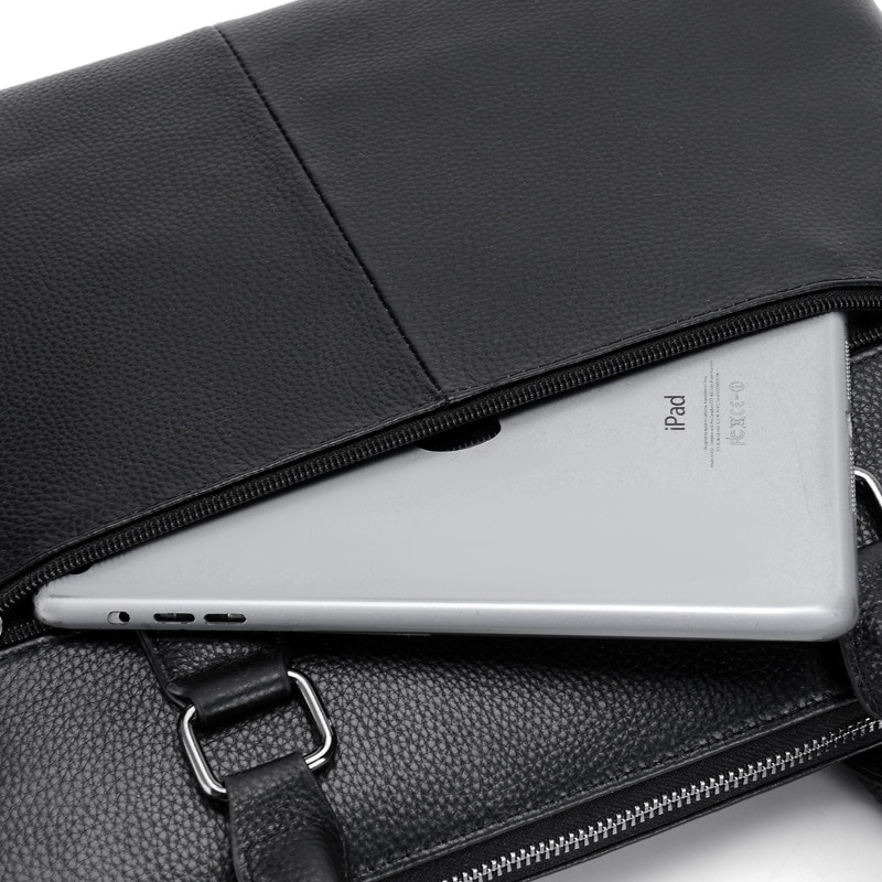 Men Office Tote Bag Leather