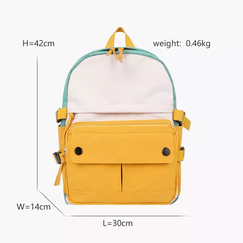 Stitching Contrast Women's Backpack