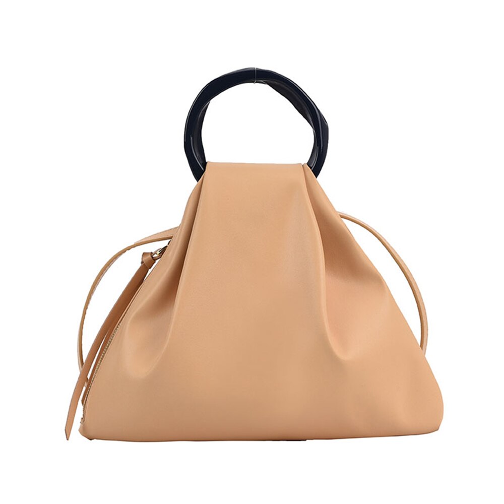 PU Leather Small Folds Crossbody Bag