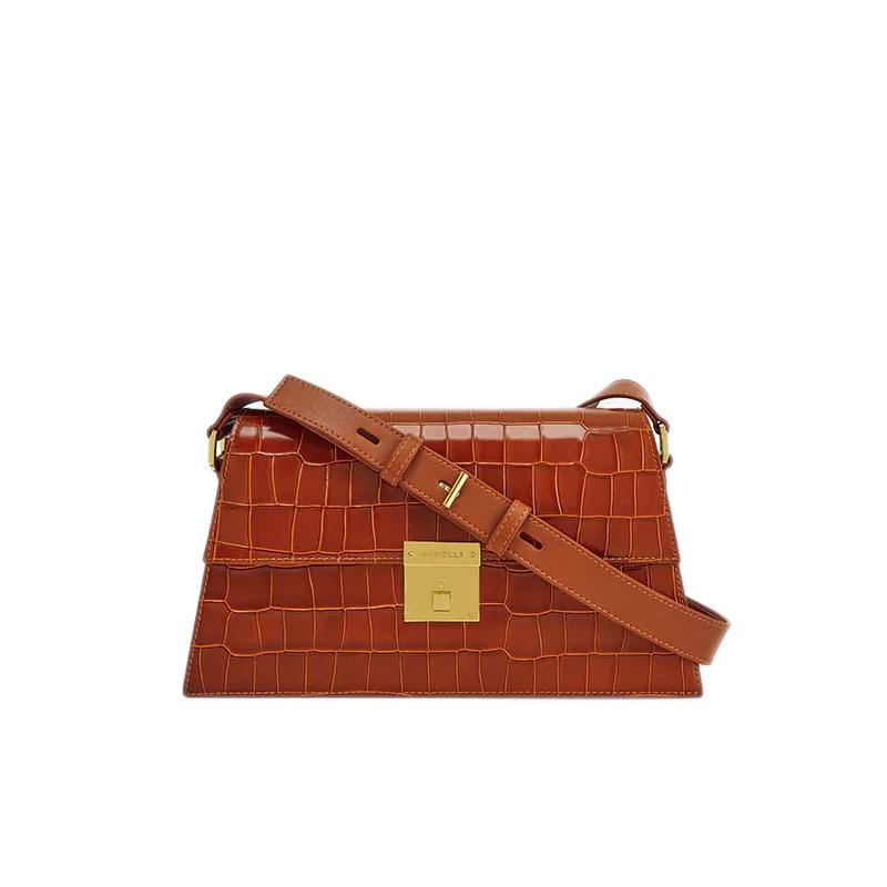 Luxury Crocodile Pattern Crossbody Retro Bag