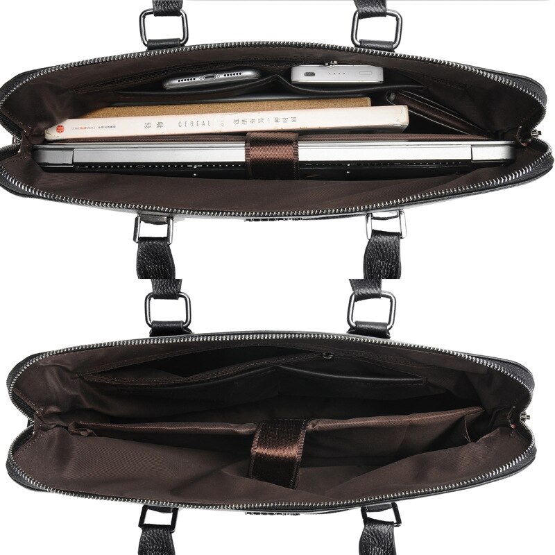 Men Office Tote Bag Leather