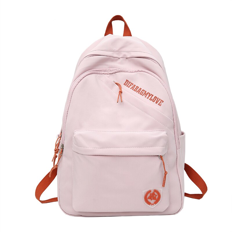 Trendy Cute Letter Design Backpack