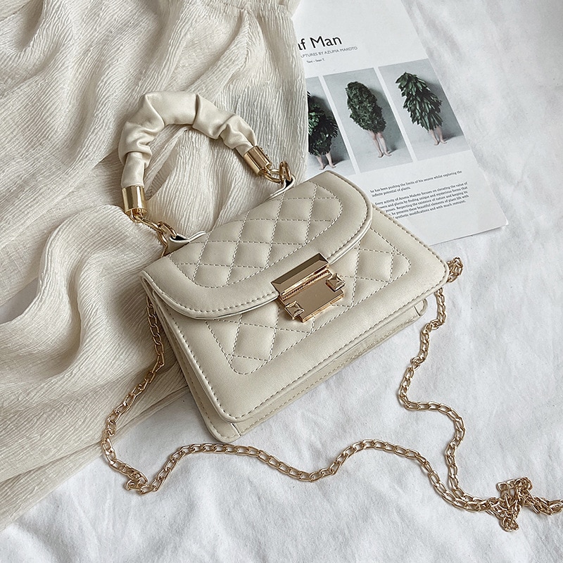 Rhombus Thread Handbag