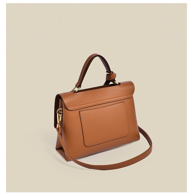 Solid Color Small PU Leather Bag