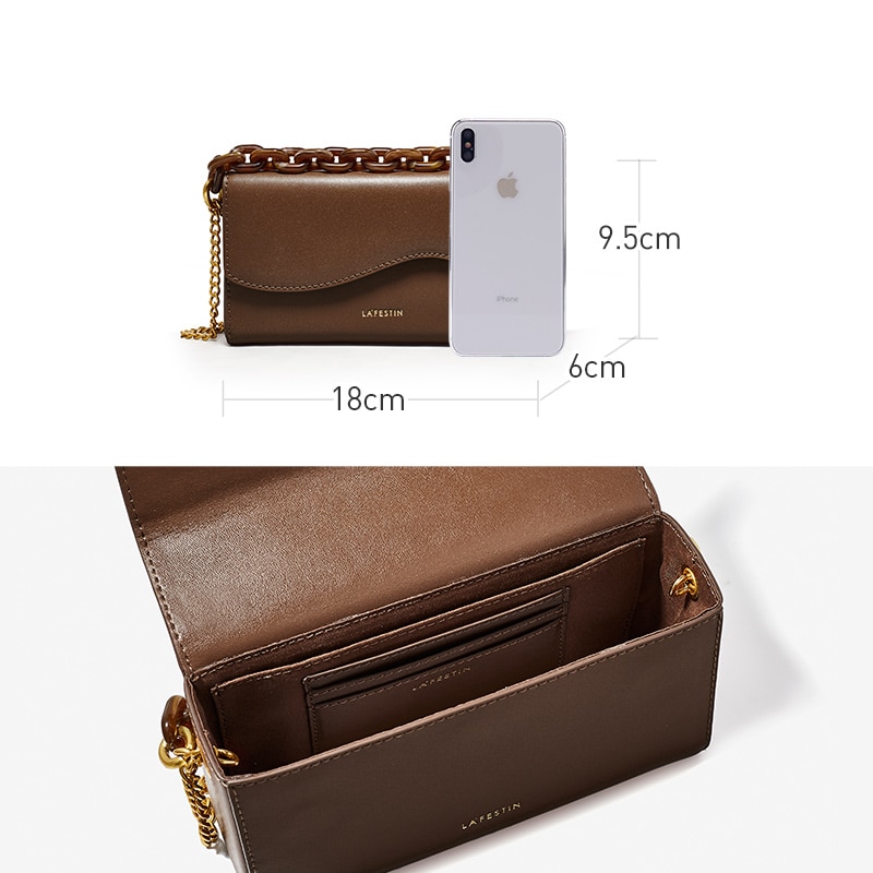 Retro Chain Small Square Bag