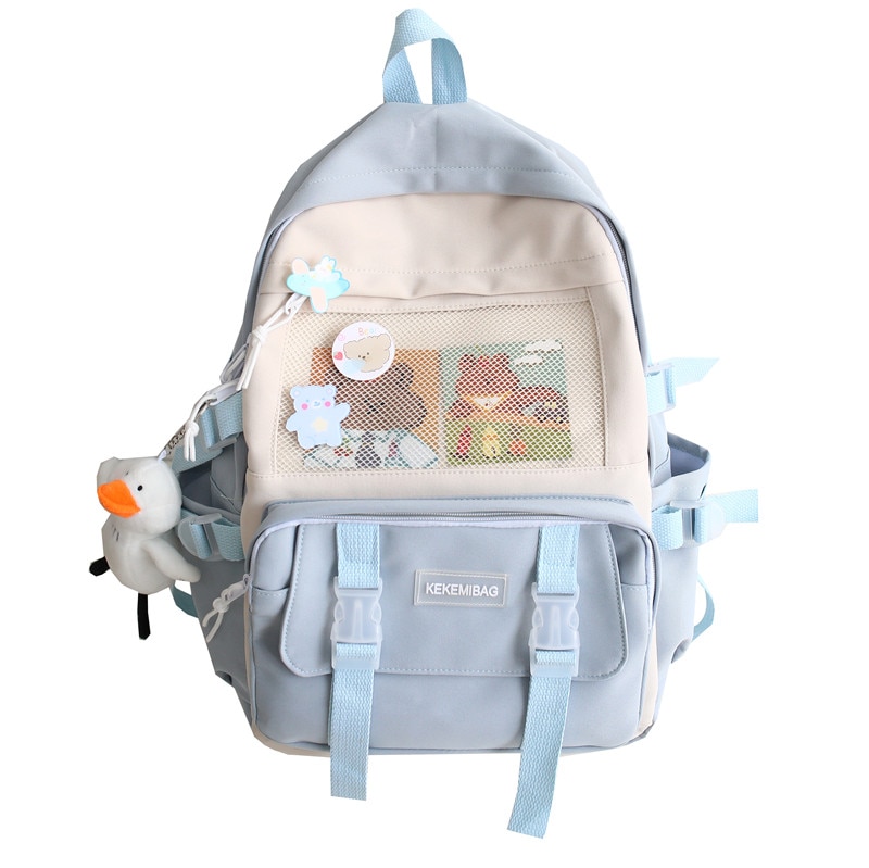 Cute Nylon Lady Waterproof School Bag