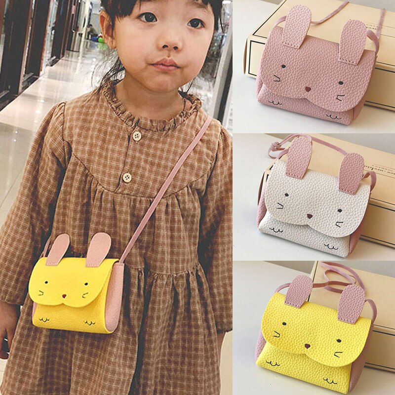 PU Leather Rabbit Mini For Coin Money