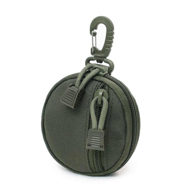 New Round Tactical Wallet Coin Key