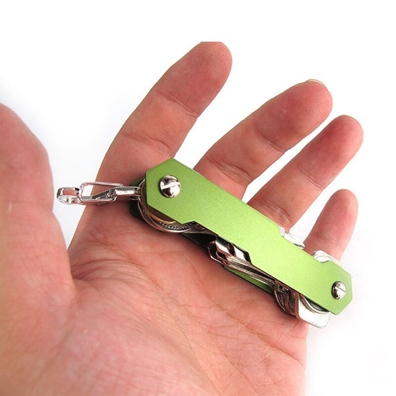 Aluminum Alloy Keychain Flexible Key Holder