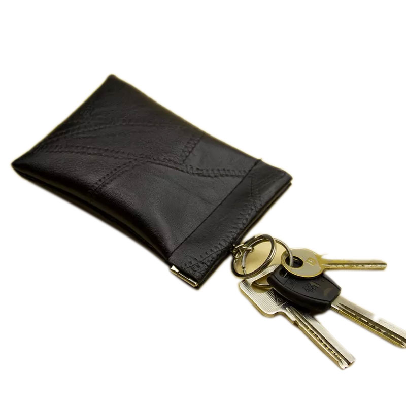 Leather Long Pocket Key Wallet