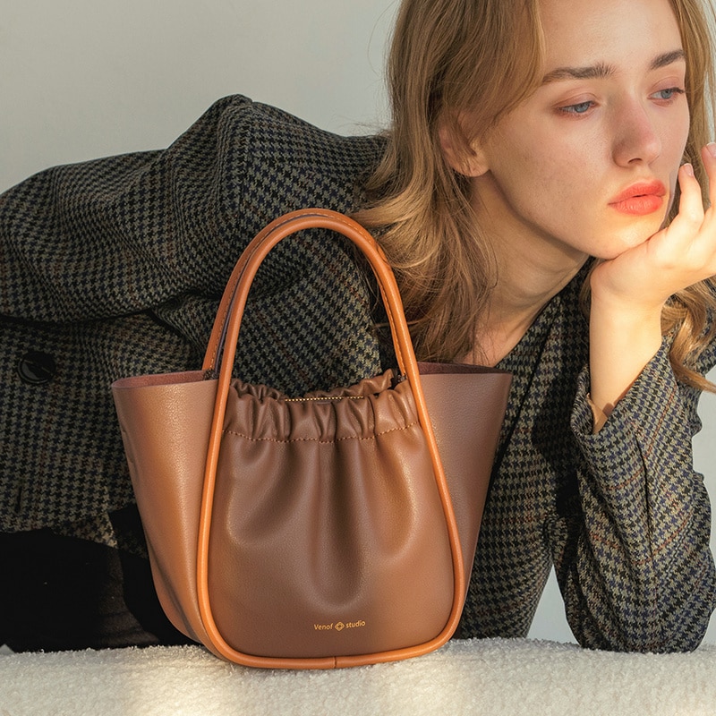 Crossbody Bucket Bag Handbag