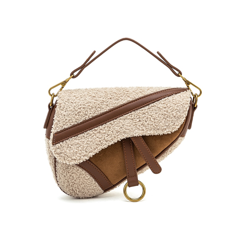 Strap D-shaped Saddle Bag