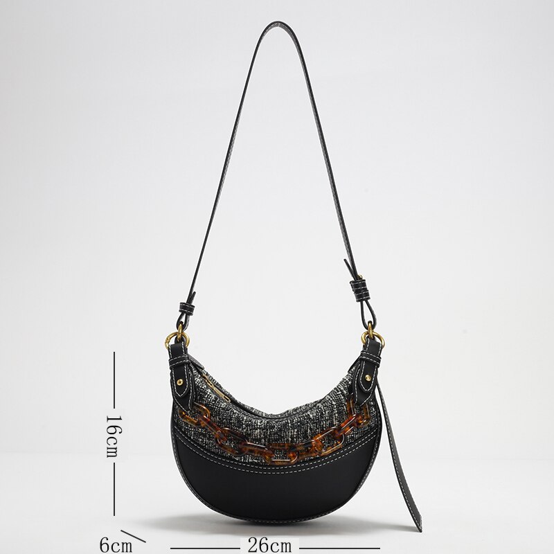 Acrylic Chain Dumplin Handbag