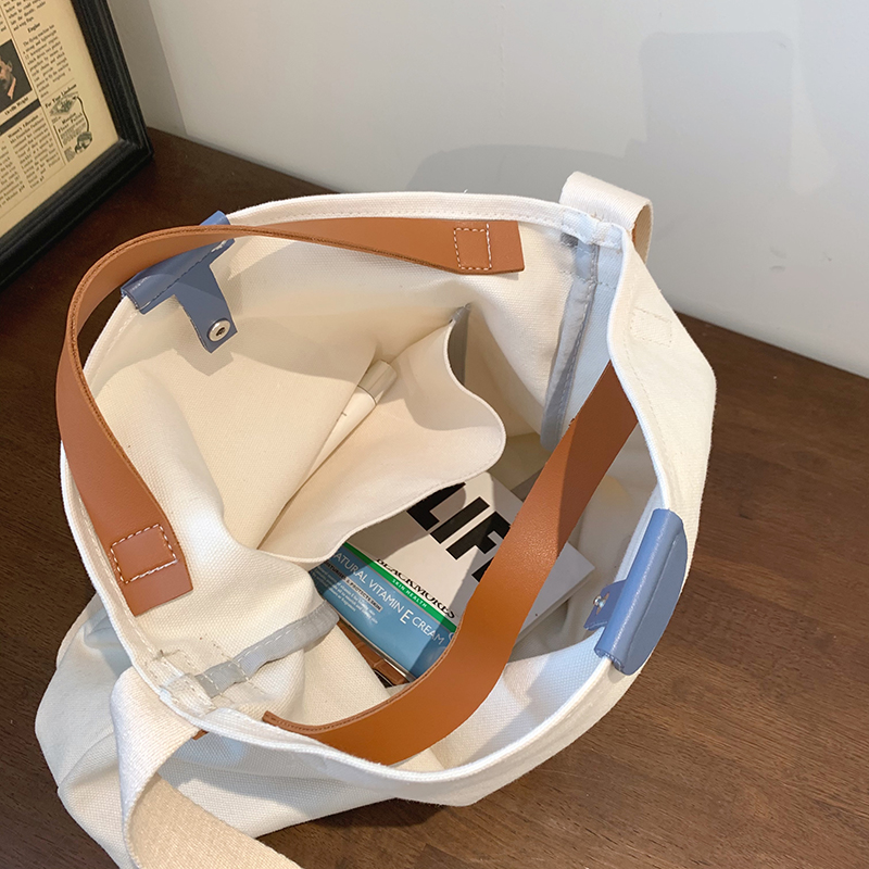 Capacity Canvas Big Shoulder Crossbody Bag