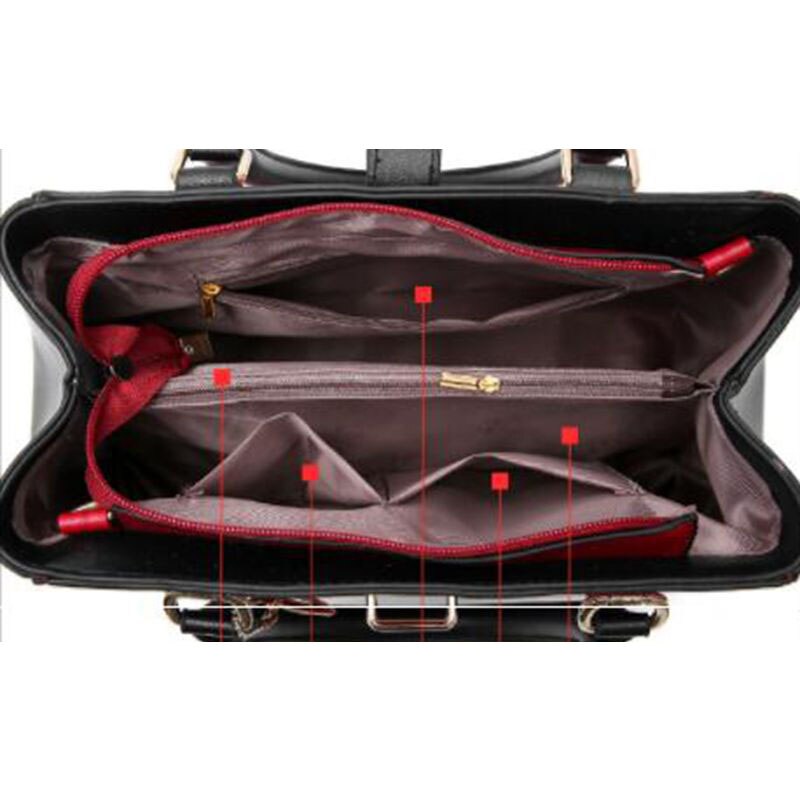 Large Capasity Leather Bag