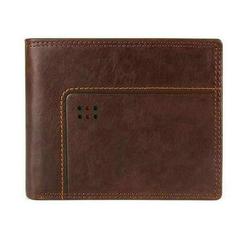 Brown Genuine Leather Men Wallet