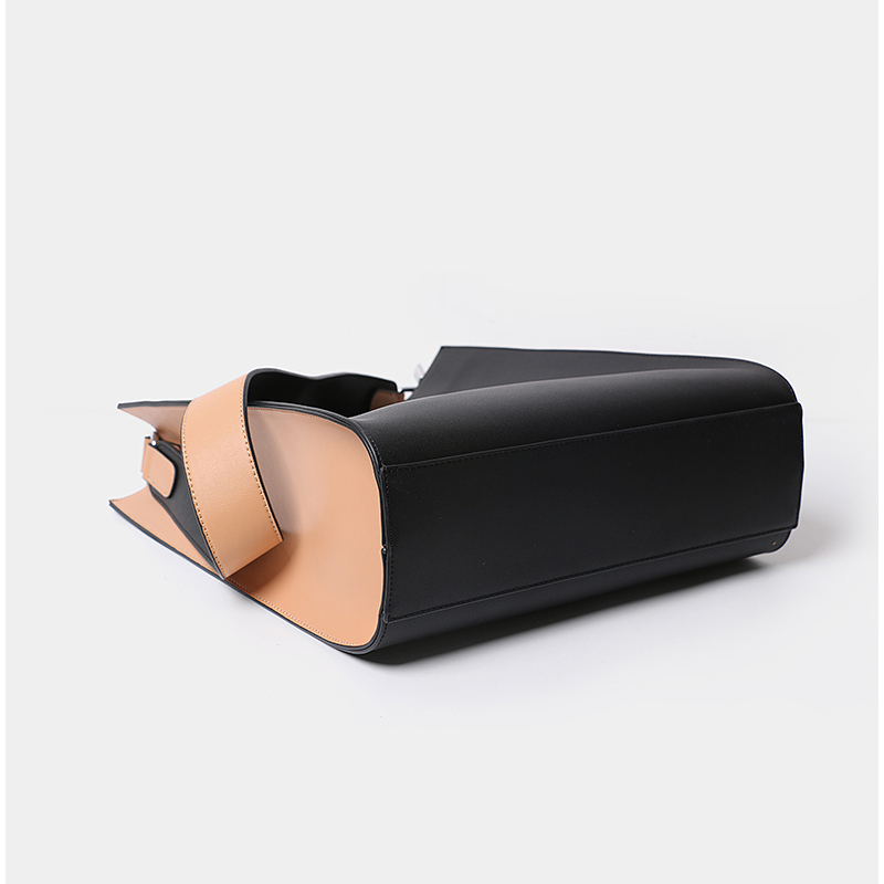 High Quality Leather Square Shoulder Bag