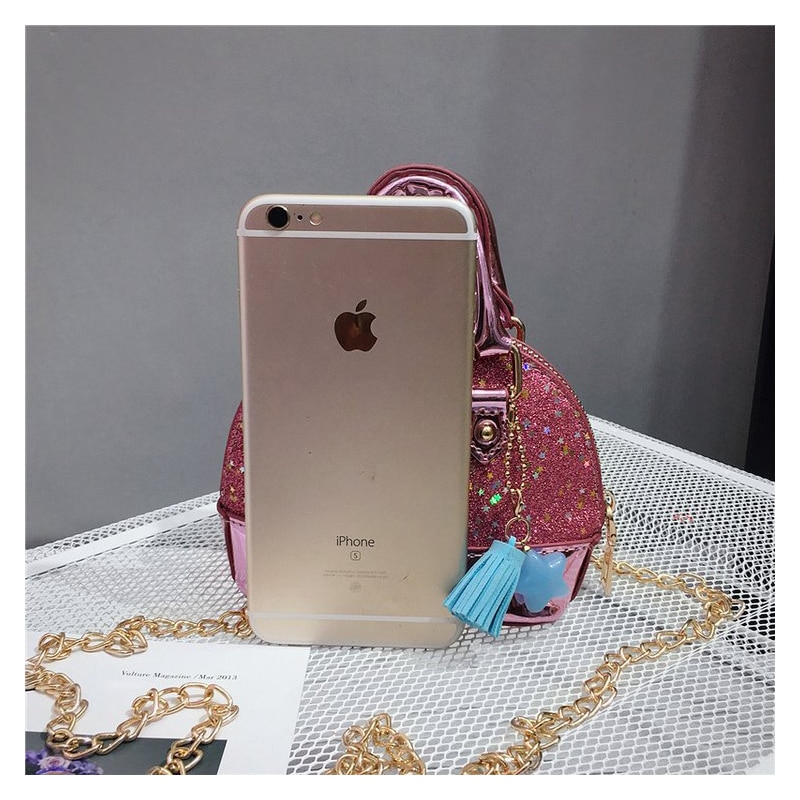 Girls Kids Children Mini Purses and Shell Handbag