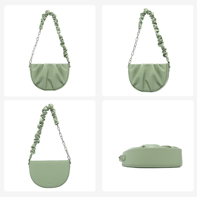 Semi-circle Underarm Bag