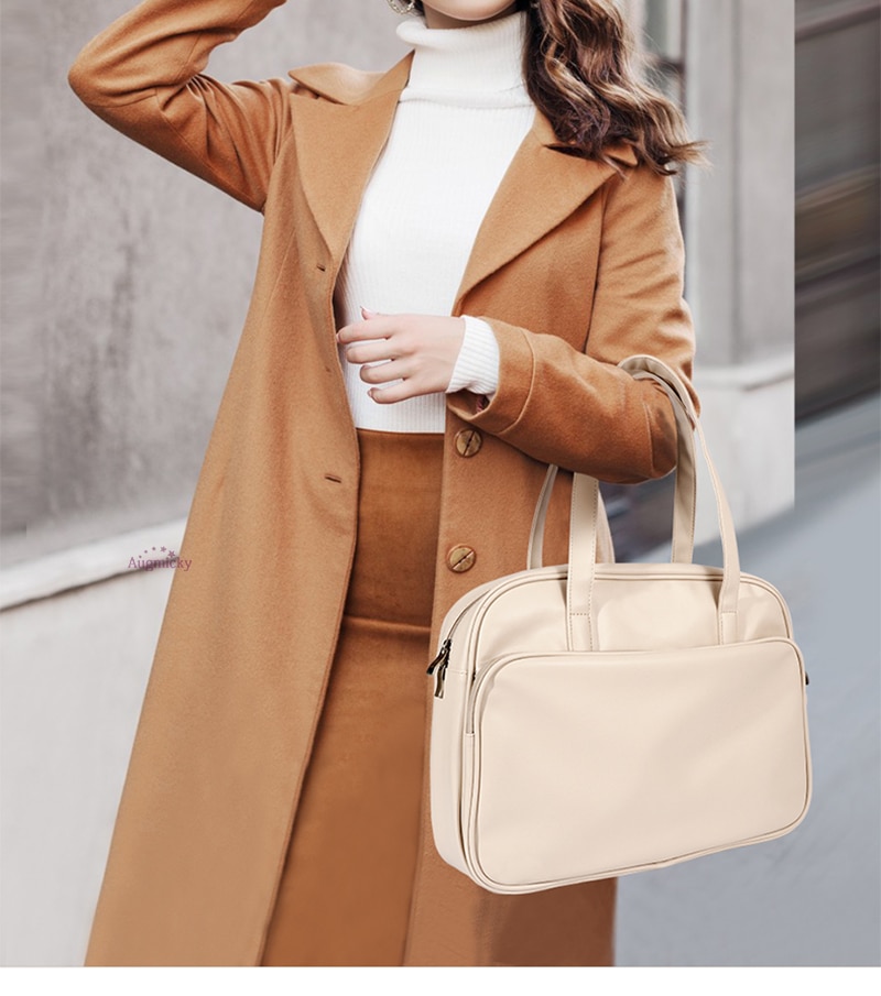 Soft PU Leather Women Laptop Bag