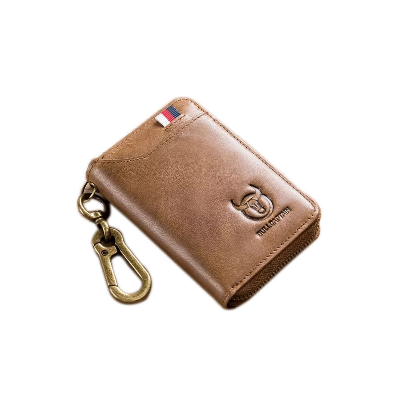 Genuine Leather Men's Key Bag