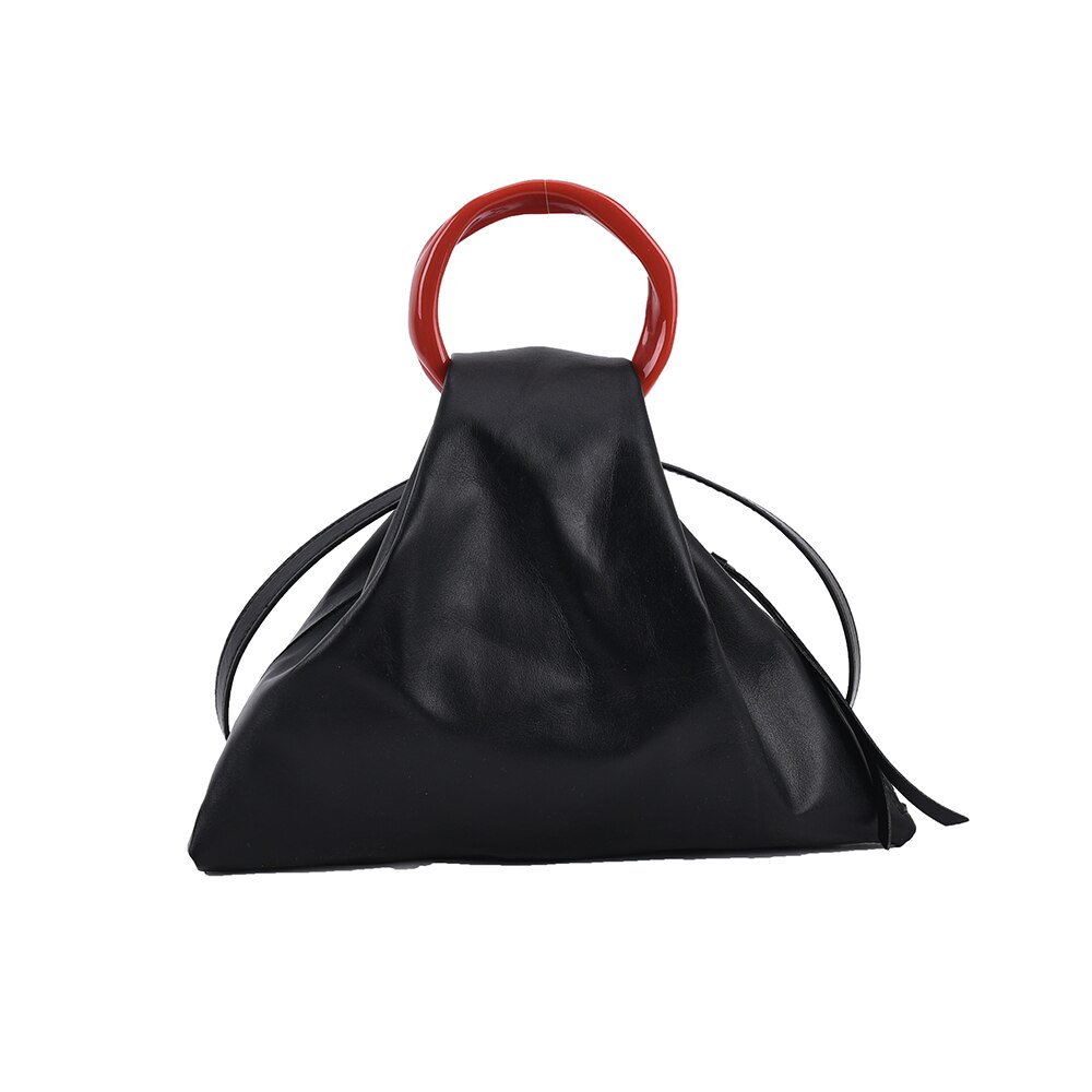 PU Leather Small Folds Crossbody Bag