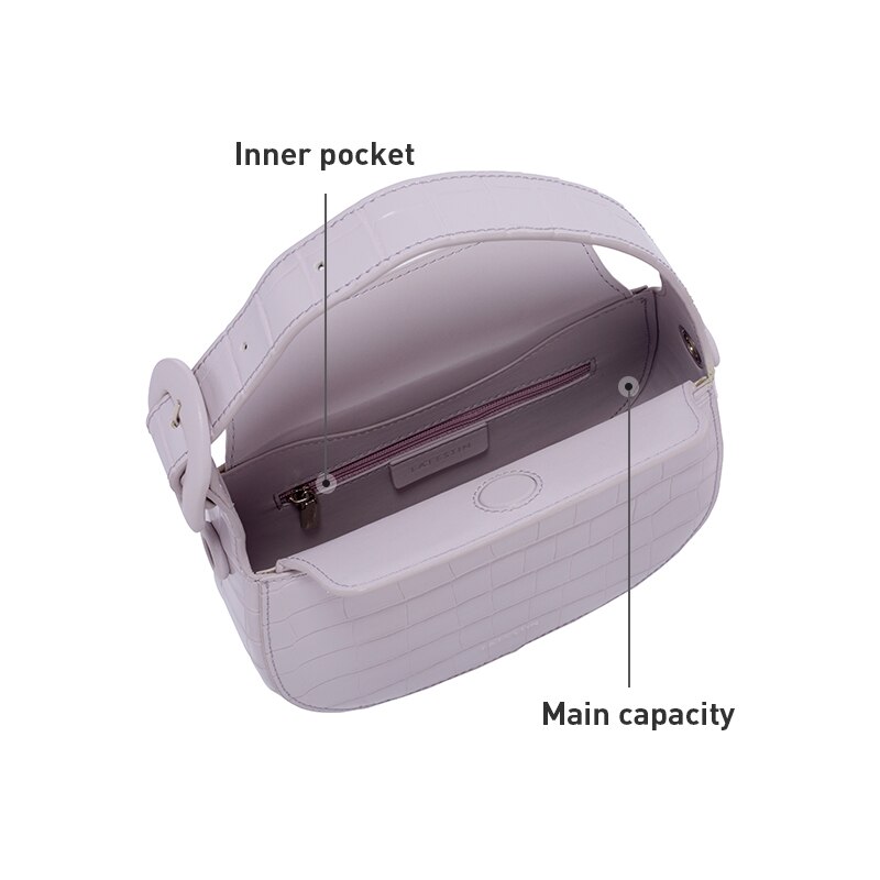 Metal Bead Chain Messenger Bag