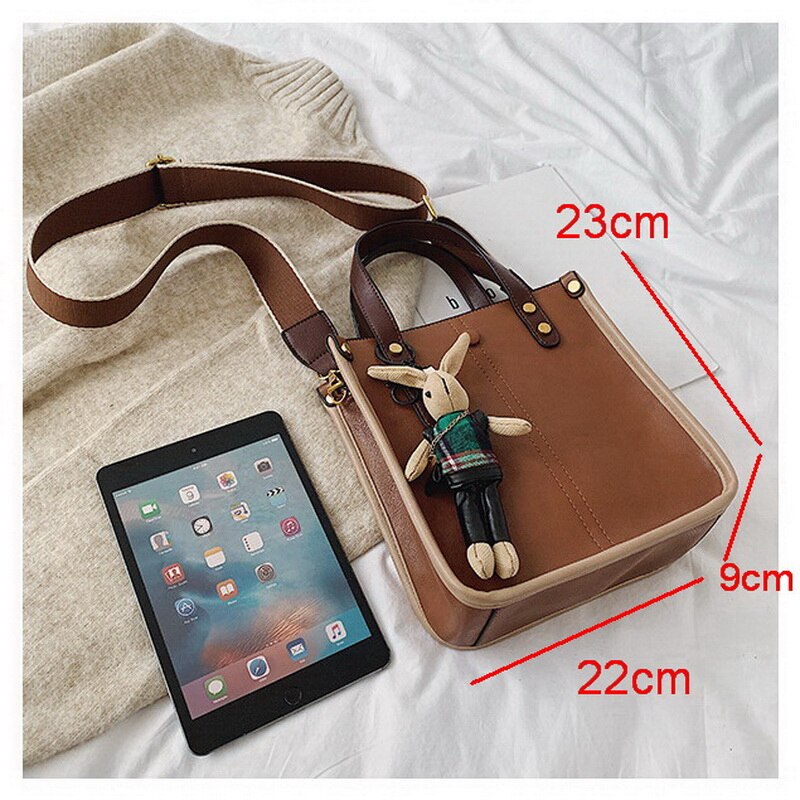 Rabbit Decoration Shoulder Bag