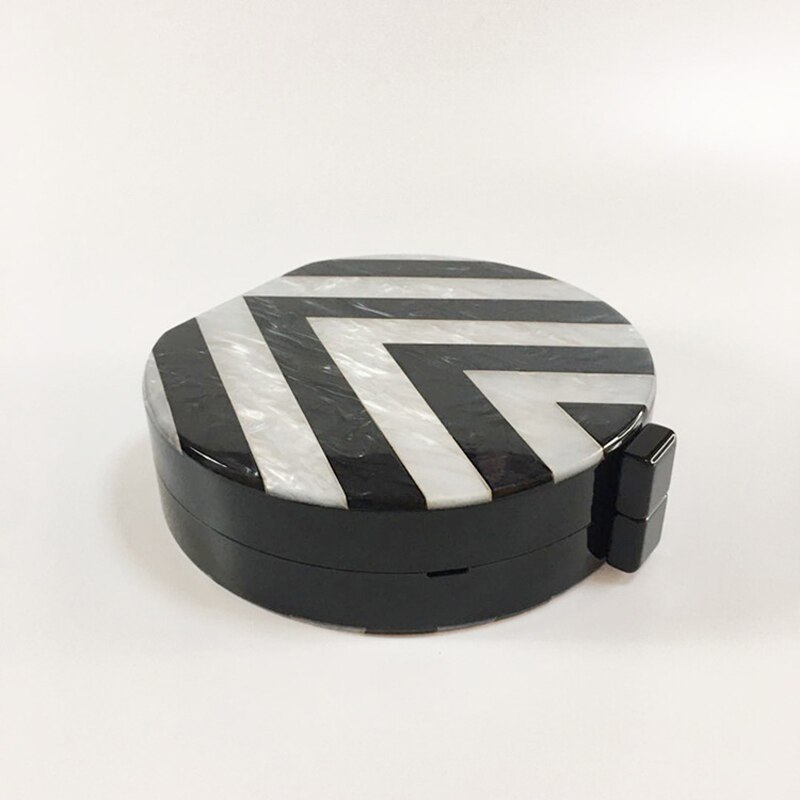 V Design Acrylic Evening Bag