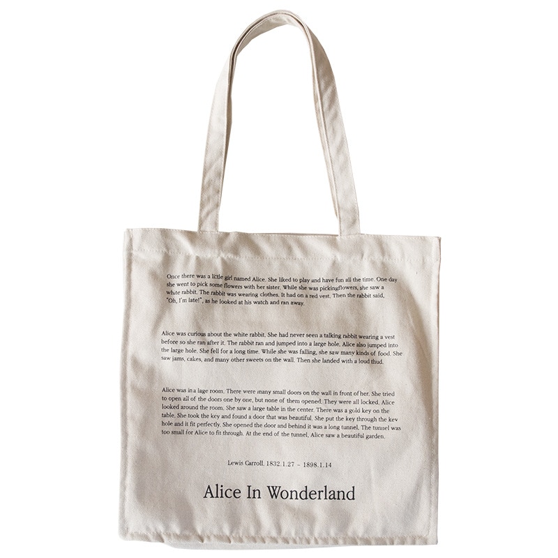 Fairy Tales Print Daily Shopping Bags