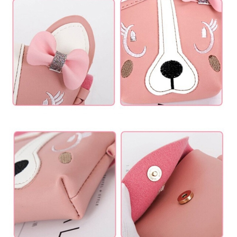 Cute Dog Baby Girls Shoulder Bag