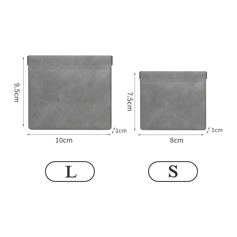 Stainless Steel Shrapnel Earphone Storage Bag