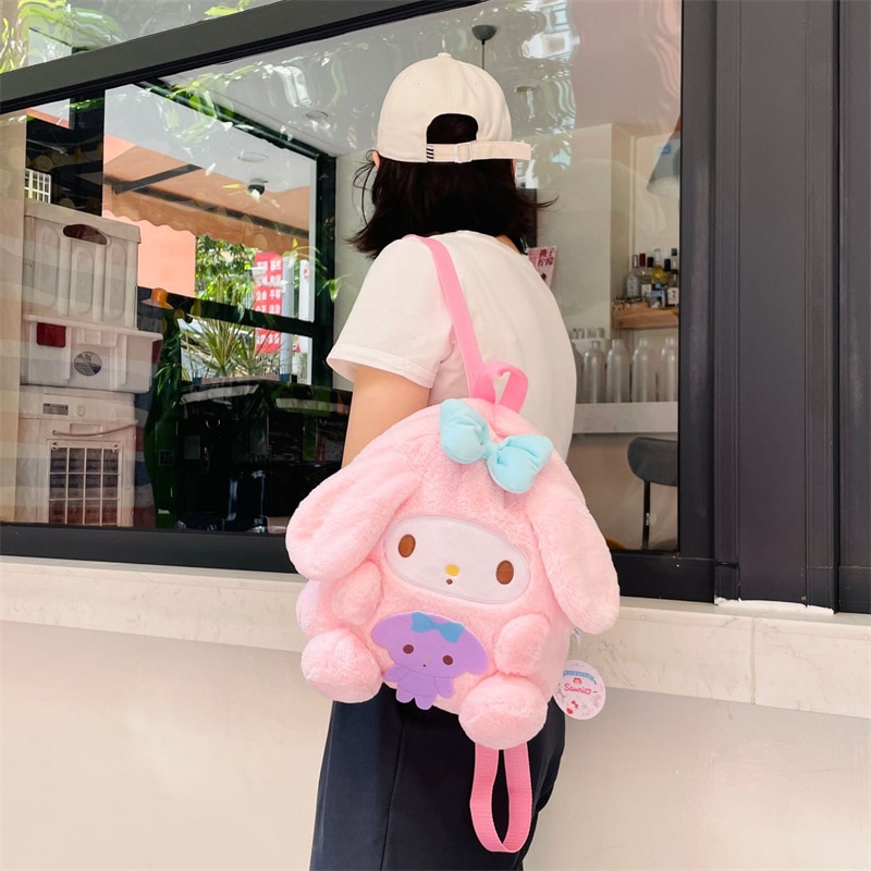 Cinnamoroll Kawaii My Melody Plushie Kuromi Bag
