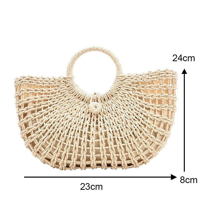 Hollow Out Beach Bag