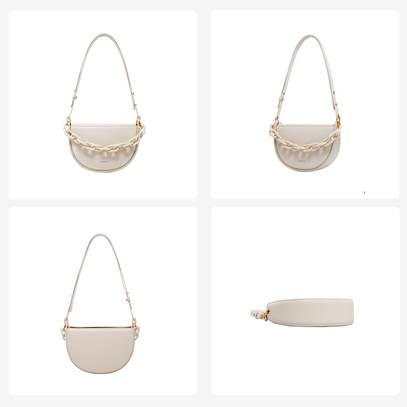 Designer Semi-circle Saddle Bag