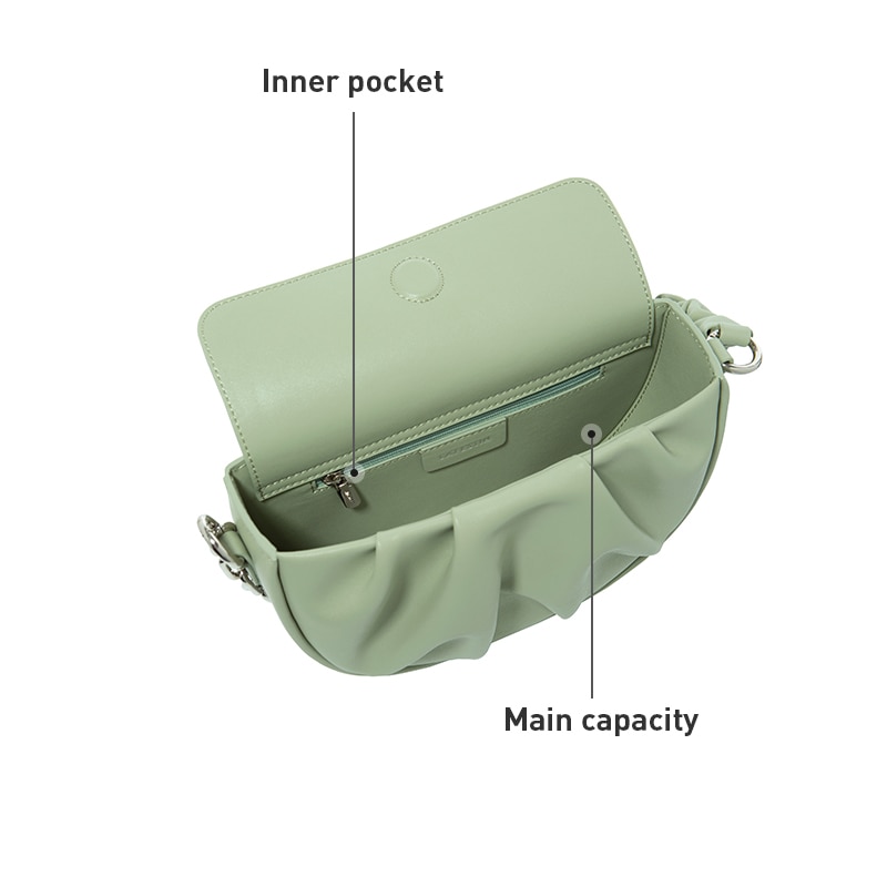 Semi-circle Underarm Bag