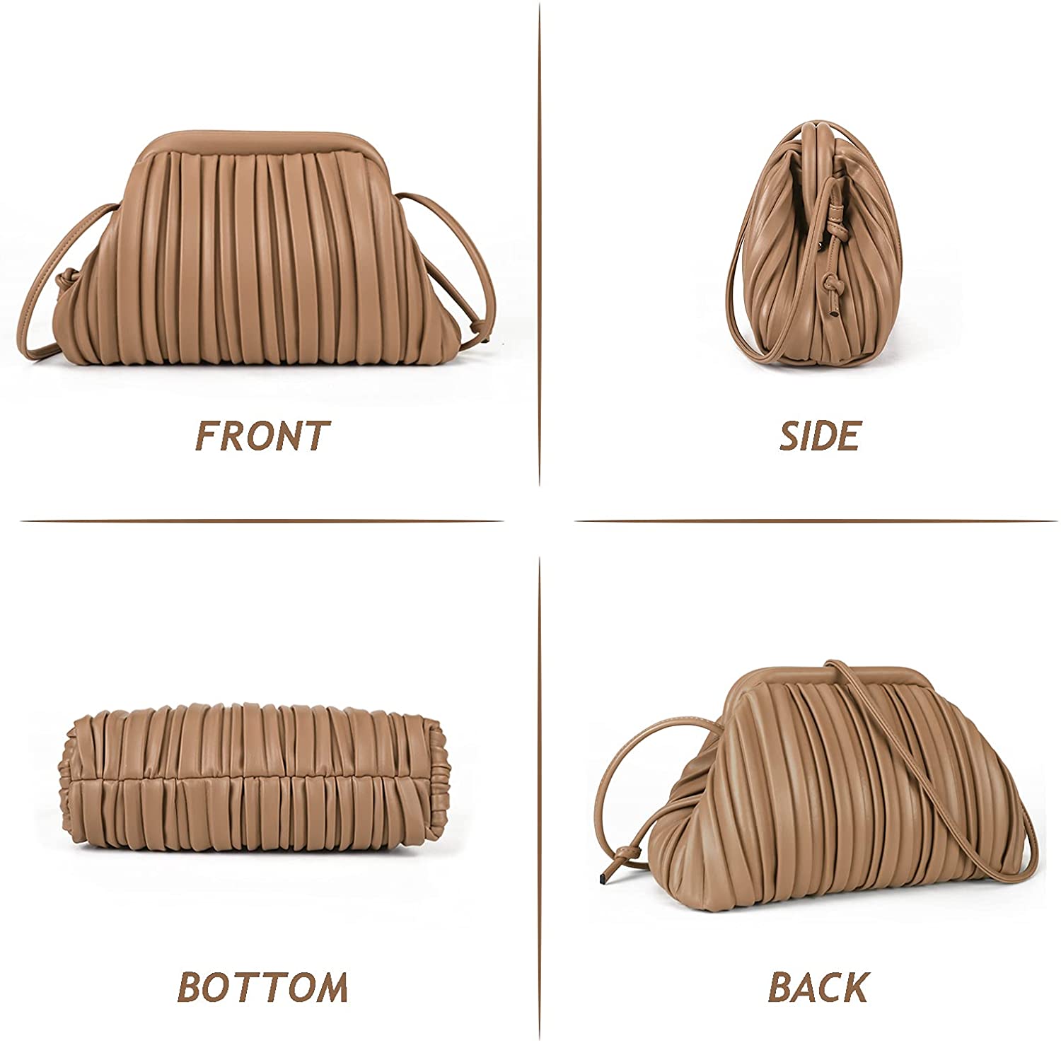 Clutch Purse and Dumpling Bag