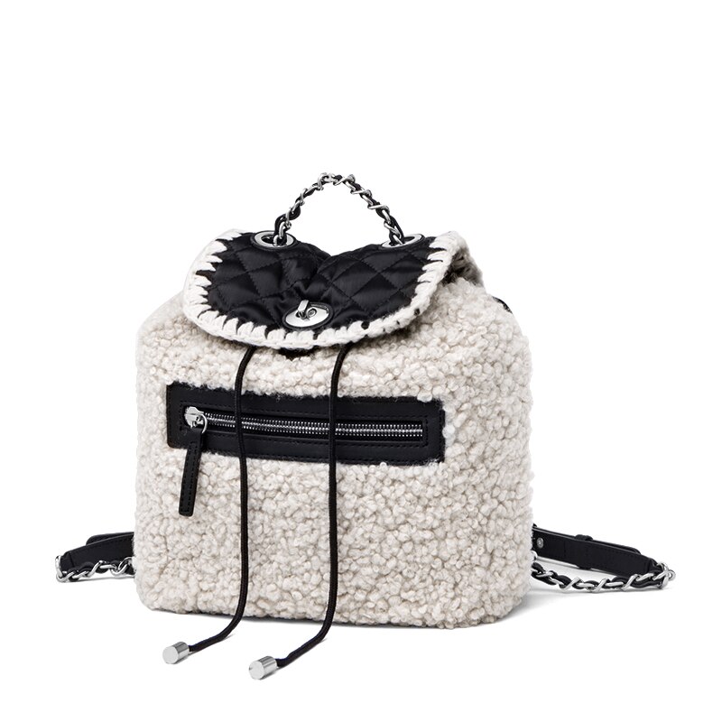 Soft Wool Women Lampwool backpack