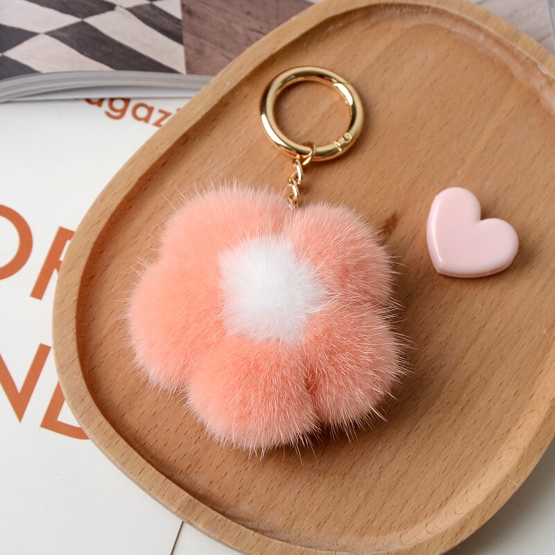 Metal Ring Pendant Bag Charm